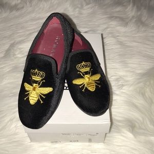 Black Suede Romano kids shoes(Pre-Loved)